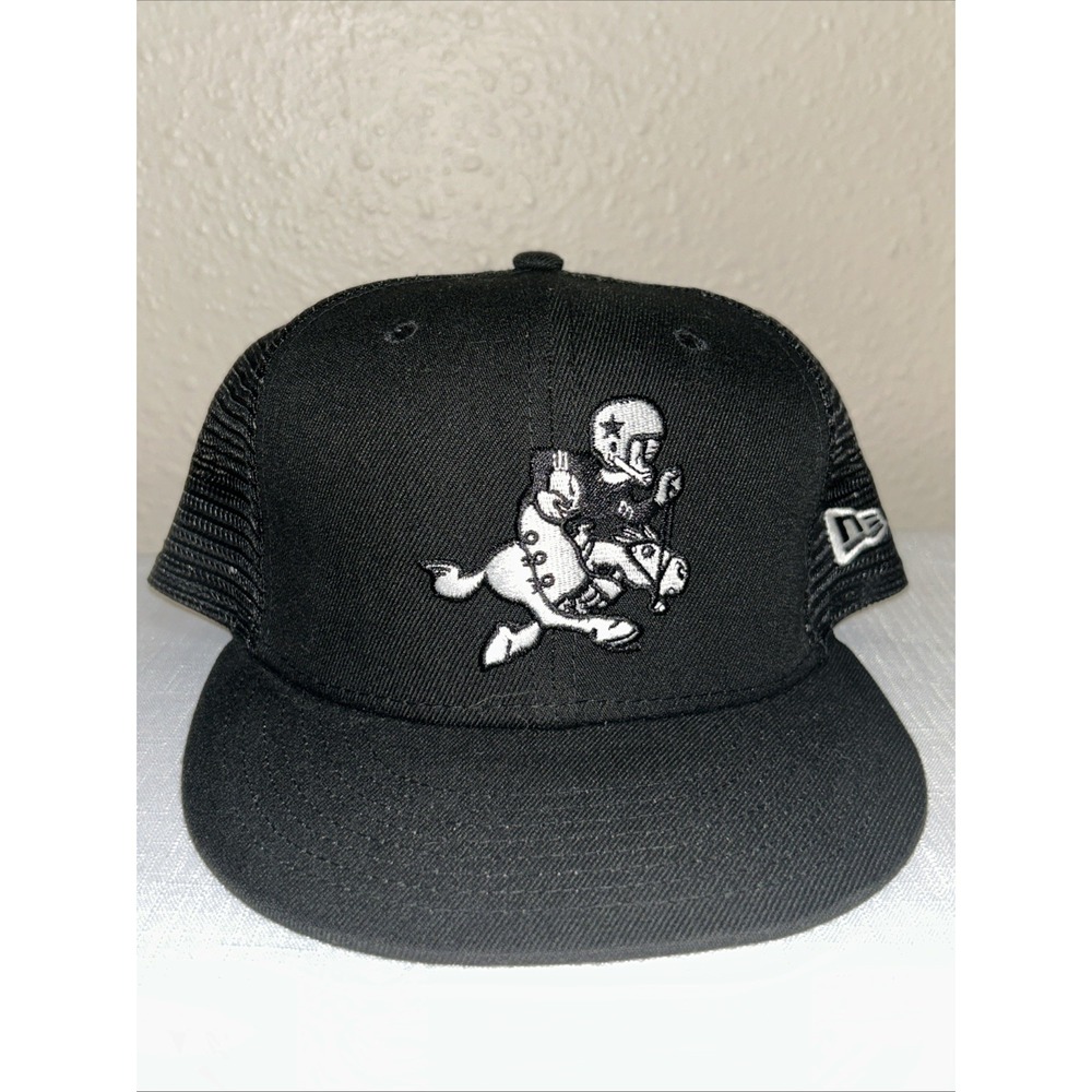 Dallas Cowboys New Era 9FIFTY NFL Historic Snapback Hat  Retro‎ Joe 950, Black